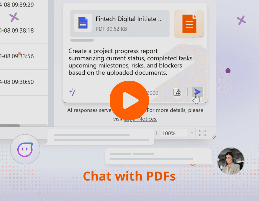 使用 AI Assistant 諮詢 PDF 問題