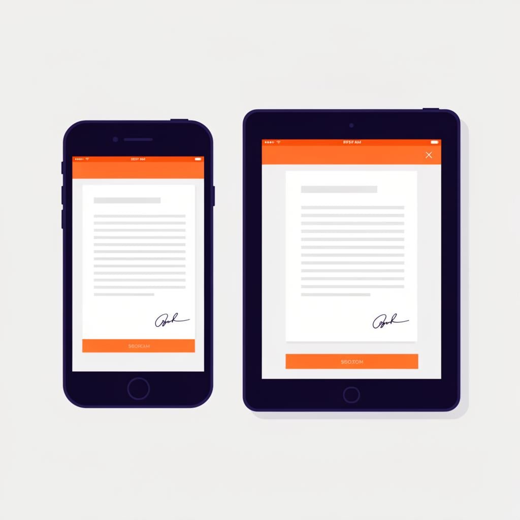 Foxit eSign mobile app for bulk document signing