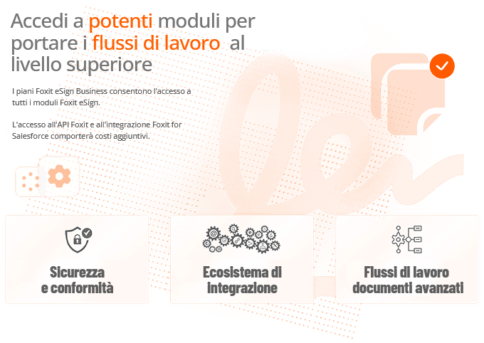 Foxit eSign Modules